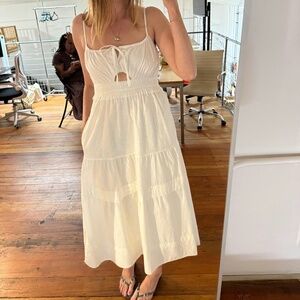 Lisa Says Gah - Claudia Dress - Dove - Small (Runs Big, Fits Medium)